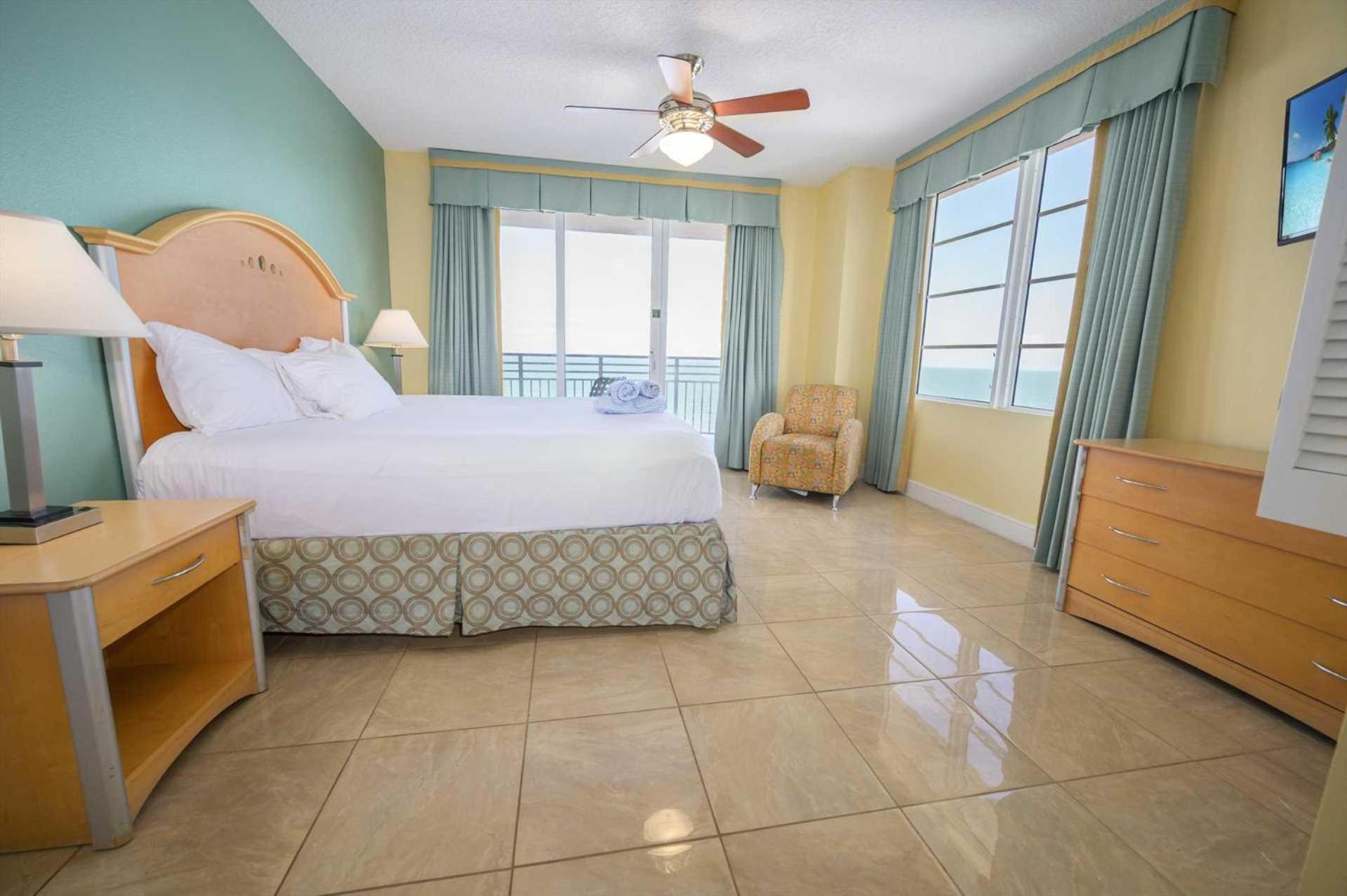 Luxury 2Br Dbl Balcony Direct Ocean Wyndham Resort Daytona Beach Exterior foto